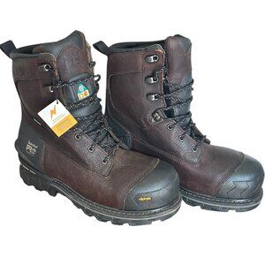Timberland PRO Men's 8" Boondock Waterproof Work Boots Black 89645 Size 11W